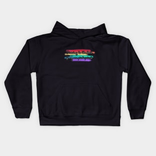 Dancing to the beat of my own pride parade Kids Hoodie